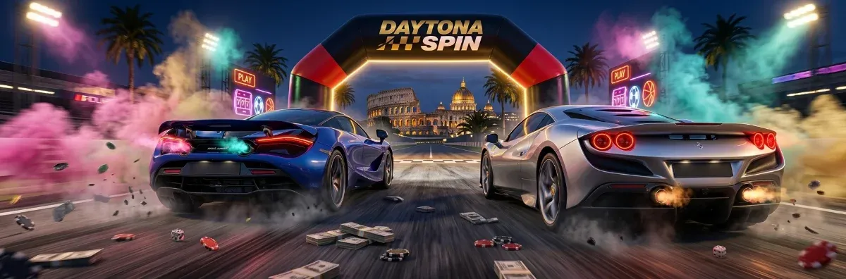 Daytona Spin banner